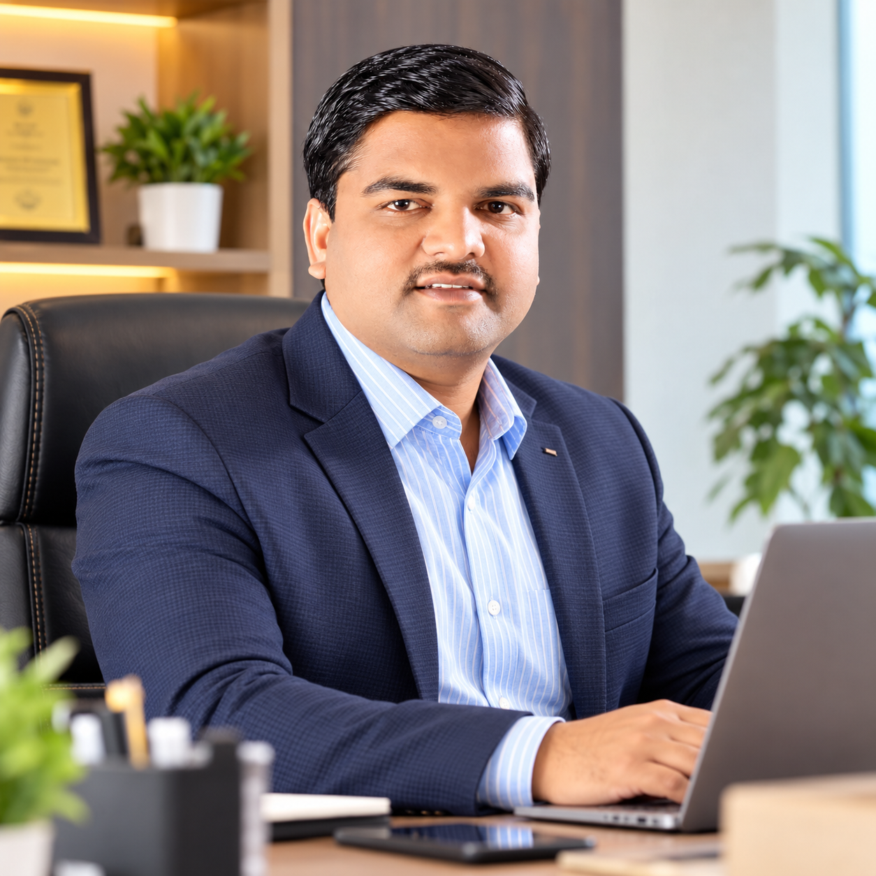 Mr. Tushar Vilegave Patil, Founder & Director of Wood World Kitchen & Interior
